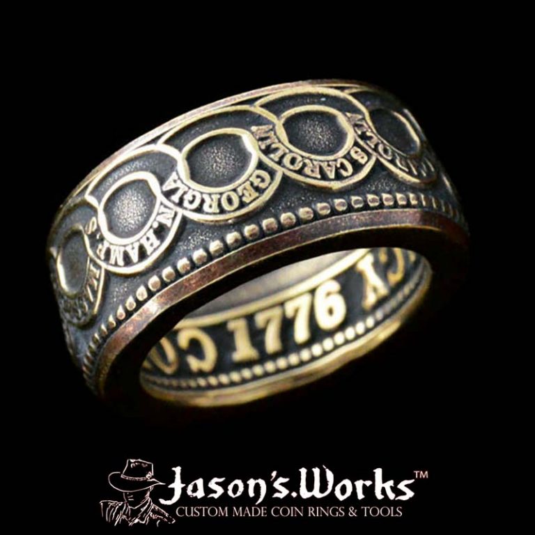 Coin Ring Blanks – Coin Ring Tools & Custom Made Coin Rings – Jason's Works