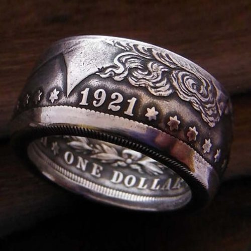 USA Coin Rings Online - Morgan Silver Dollar Coin Ring - Jason's Works