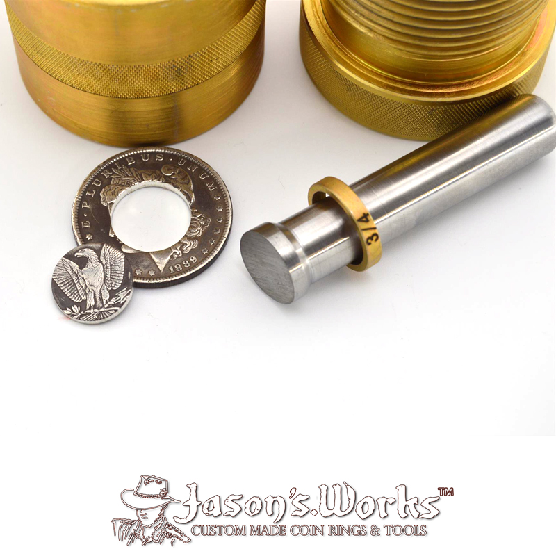 THE ORIGINAL Master Deluxe Kit (The Whole Gamut!) – Coin Ring Tools &  Custom Made Coin Rings – Jason's Works