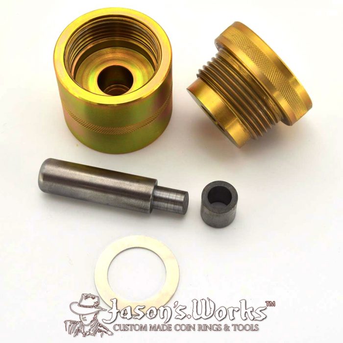Coin Ring Punch Kit (Self Centering) - Coin Ring Tools - Jason's Works