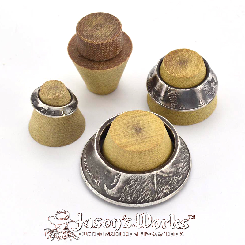 Universal Stabilizer Folding Cones and Spacer Set – Coin Ring Tools &  Custom Made Coin Rings – Jason's Works