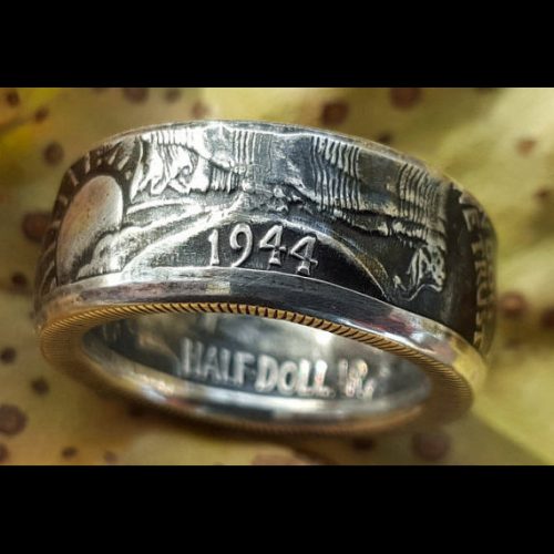 USA Coin Rings Online - Silver Coin Ring Walking Liberty - Jason's Works