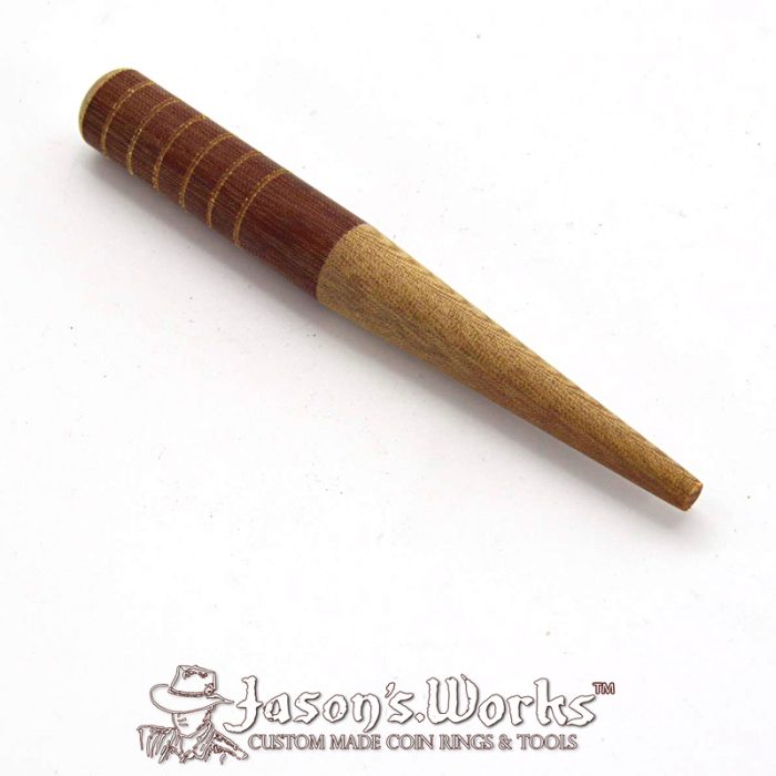 Mandrel for 1/4" holes in penny and dime sized coins - Jason's Works