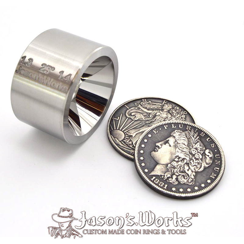 Coin Ring Folding Die - Coin Ring Making Tools - Jason's Works