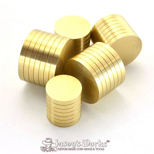 Coin Ring Brass Plungers (Swedish Die Replacement) - Jason's Works