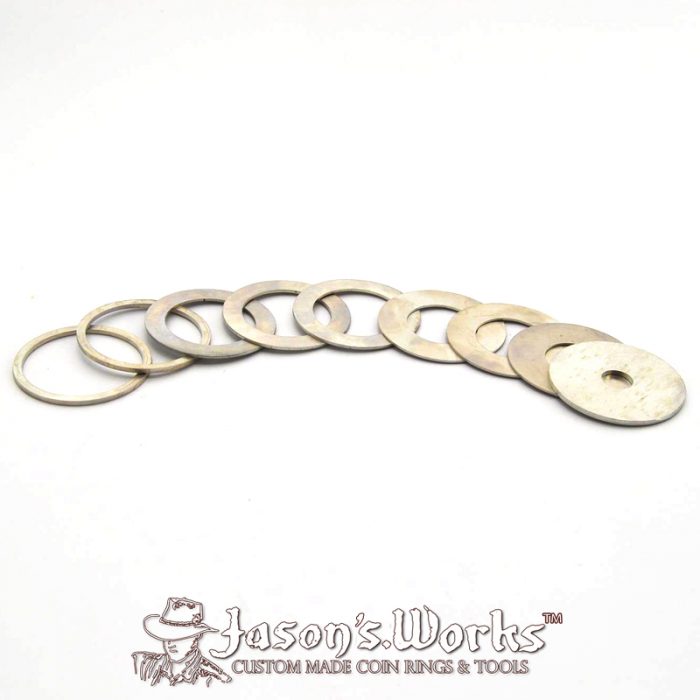 Nickel Coin Ring Spacer - Coin Ring Tools - Jason's Works
