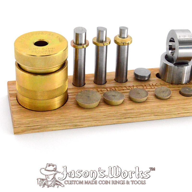 SALE! “The Mint” Starter Kit – Coin Ring Tools & Custom Made Coin Rings –  Jason's Works