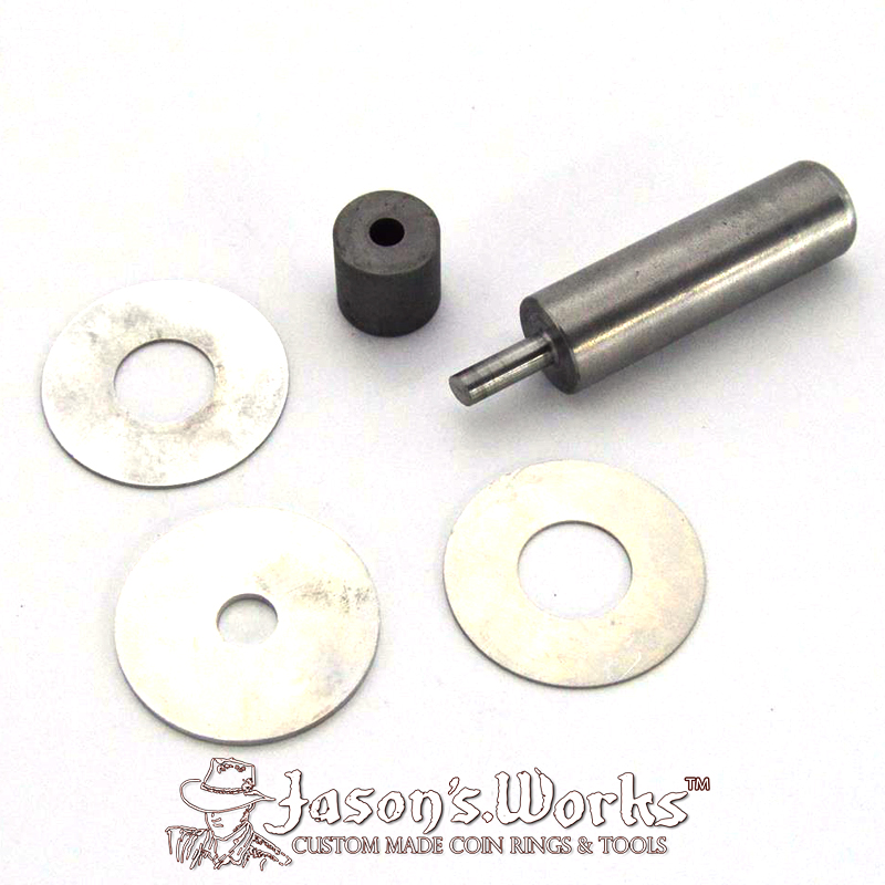 Classic Coin Ring Punch Upgrade Kit 1/4 Punch & Die – Coin Ring Tools &  Custom Made Coin Rings – Jason's Works